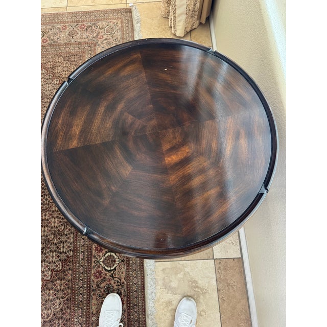 Wood George Brin for Moserform Rare Sabina Side Table in Black Walnut For Sale - Image 7 of 12