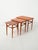 Scandinavian Teak Nesting Tables, 1960s, Set of 3 For Sale - Image 10 of 10