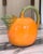 Orange Vintage Majolica Style Citrus Motif Serving Pitcher For Sale - Image 8 of 17