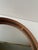 Brown Scandinavian Modern Swedish Mirror by Glas Master, Markaryd, Sweden, Circa 1960s For Sale - Image 8 of 10