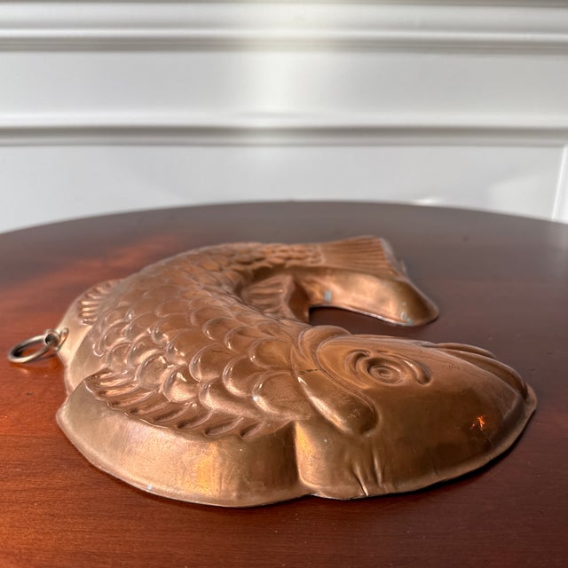 Italian Copper Fish Molds-- A Pair For Sale - Image 4 of 18