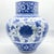 Handmade Ceramic Monumental Vase (50cm) Wide-Neck “Baba Nakkas” Blue & White Design – Grand Floor or Table Centerpiece For Sale - Image 9 of 10