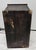 Chocolate Mid 20th Century Solid Painted Wood and Ornate Metal Mounted Strongbox For Sale - Image 8 of 12