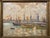 1920s Bertand, Port of Casablanca, 1920s, Oil on Canvas For Sale - Image 5 of 9