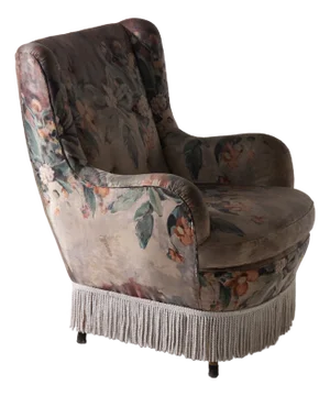 Italian Armchairs from Marelli Fabrics, 1950s, Set of 2