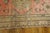 Early 20th Century 1935s Pink-Rose Medallion Hand Knotted Antique Central Asian Khotan Rug 4' X 8' Wool Carpet For Sale - Image 5 of 6