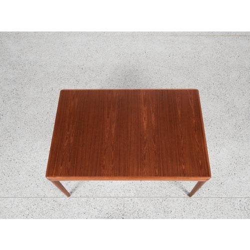 Wood Mid-Century Modern Danish Dining Table in Teak by HW Klein for Bramin, 1970s For Sale - Image 7 of 11