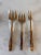 Vintage Jean-Claude Rosewood and Bronze Flatware and Servingware Set- 73 Pieces For Sale - Image 10 of 13