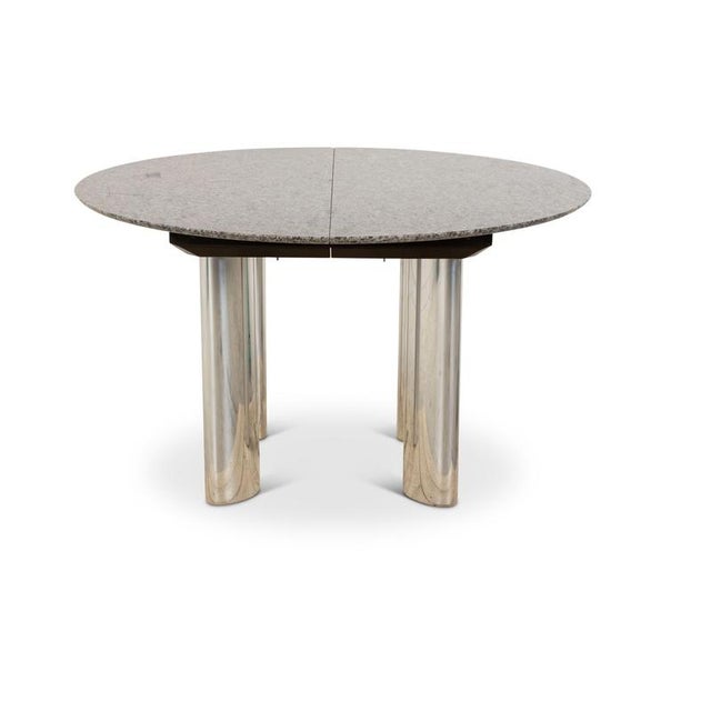 Stone Extendable Dining Table from Draenert For Sale - Image 9 of 10