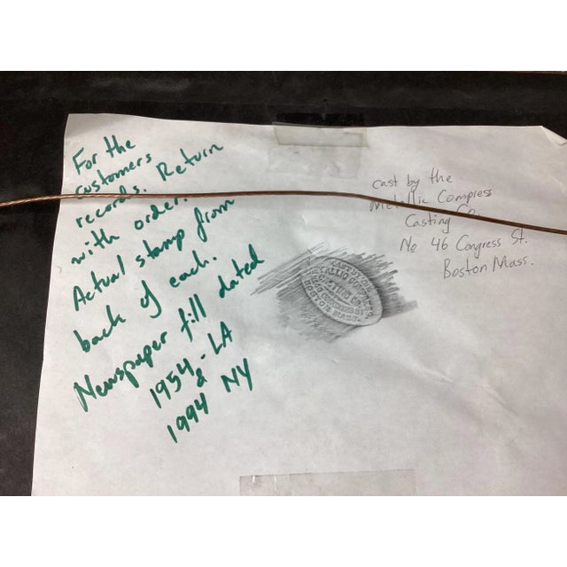 Bronze Relief Wall Plaques Framed Woman with Cherub - A Pair For Sale - Image 10 of 11