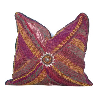 Ruby Sindh Sami Square Pillow For Sale