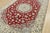 Farmhouse Fine Nain Rug 8′ X 11’3” Red Wool Traditional Hand-Knotted Oriental Carpet For Sale - Image 3 of 15
