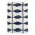 Dash & Albert by Annie Selke Noma Indigo Woven Wool Rug, 2' x 3' For Sale