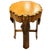 1950s Restored Mid-Century Hawaiian Split Bamboo Side Drinks Table W/ Koa Wood Top For Sale - Image 4 of 9