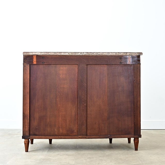 French 19th Century Birdseye Maple and Marble Top Buffet For Sale In Baton Rouge - Image 6 of 17