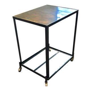 1960s Industrial Bar Cart For Sale