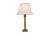 NeoclassicalBrass Classical Column Table Lamp with Ornate Capital and Square Pedestal, Europe, 1950s For Sale - Image 17 of 17