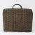 Vintage Woven Rattan Picnic Basket With Handle & Lid – Handwoven Storage & Décor For Sale In New York - Image 6 of 11