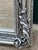 Silver 1970s French Artisan Louis XVI Silver Beech Wall Mirror For Sale - Image 8 of 10