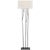Transitional Ian K. Fowler by Visual Comfort Signature Aspen Floor Lamp in Black Rust with Linen Shade For Sale - Image 3 of 3
