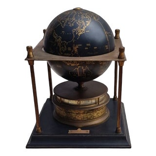 The Royal Geographical Society World Clock, 1979 For Sale