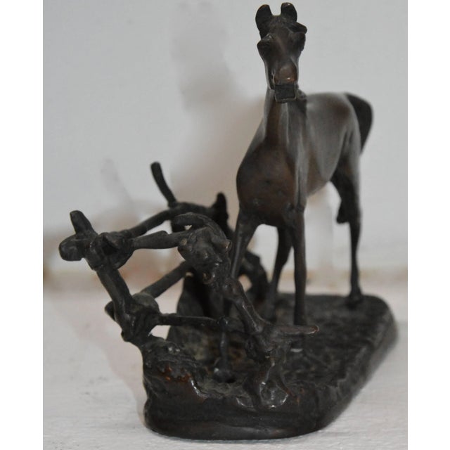 Cast Metal Horse With Rambling Fence For Sale In Nashville - Image 6 of 7