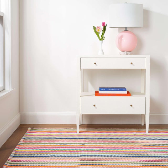 Contemporary Dash & Albert by Annie Selke Summer Stripe Indoor/Outdoor Rug, 3' x 5' For Sale - Image 3 of 4