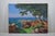 French school early XXth Century G. Perrin "The seaside" Oil on canvas , signed lower right dimensions 18.11 x 24 in