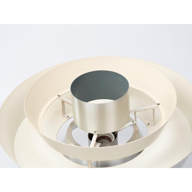 Vintage Nova Pendant Lamp in Aluminum by Jo Hammerborg for Fog and Mørup, 1963 For Sale - Image 11 of 13