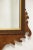 Late 20th Century Chippendale Style Burl Walnut Wall Mirror For Sale In Charlotte - Image 6 of 10