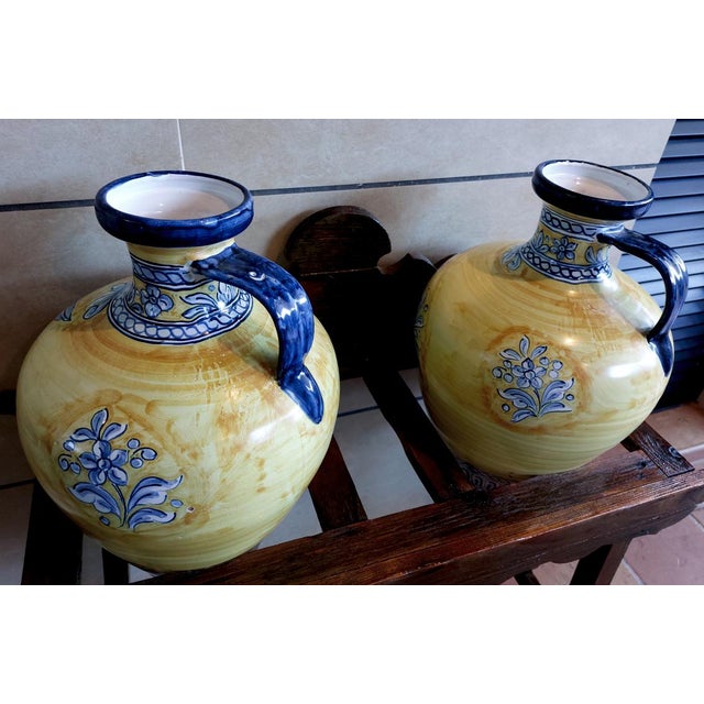Antique Earthenware Vases from Puente Del Arzobispo, 1890 For Sale - Image 9 of 18