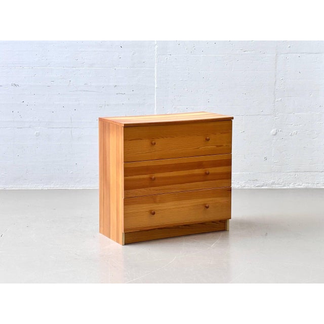 Pine Chest of 3 Drawers, 1970s For Sale - Image 4 of 16