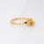 Modern Lapponia Cube Ring Vintage 18k Yellow Gold Björn Weckström Finland Jewellery 6.25 size 6.25 For Sale - Image 3 of 7