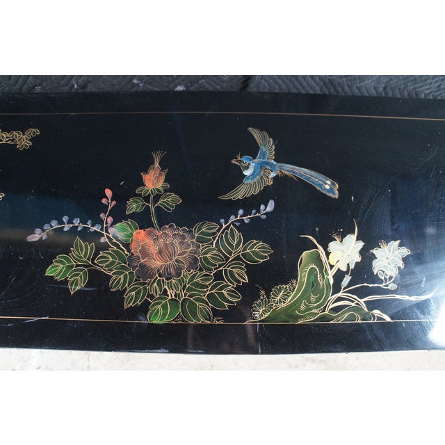 Late 20th Century Vintage Tansu Style Chinoiserie Lowboy Credenza Buffet Dresser Sideboard Cabinet For Sale - Image 5 of 13