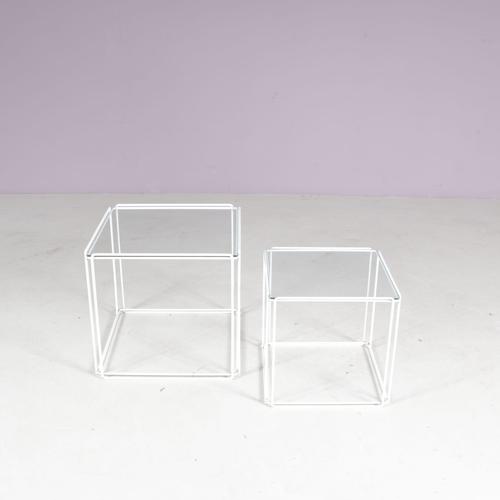 Isocele Side Tables from Max Sauze, France, 1960s, Set of 2 For Sale - Image 5 of 10