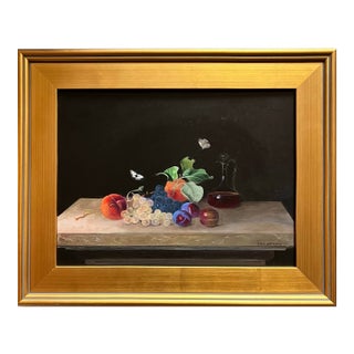 Still Life Oil Painting by Satori Gregorakis For Sale