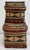 Vintage Stacking Woven Reed Lidded Basket Boxes For Sale - Image 4 of 9