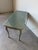 Vintage Italian French Provincial Louis XV Style Writing Desk With Glass Top For Sale - Image 10 of 12