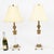 Mid 20th Century Ormolu & Glass Corinthian Column Table Lamps, 1950s, Set of 2 For Sale - Image 18 of 18