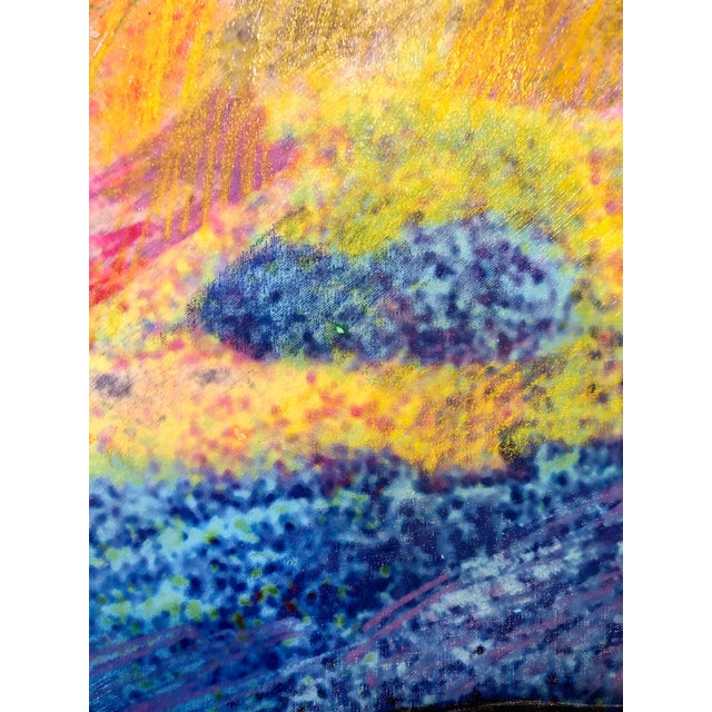 Patrick Archer, Pop Art Modernist Mixed Media Vibrant Day Glo Collage Painting Patrick Archer, 2006 For Sale In Miami - Image 6 of 9