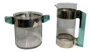 Rede Guzzini Pitcher & Bucket, Italy - Set of 2