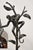Late 20th Century Maitland Smith Figural Bronze Monkey Desk Table Lamp Adjustable Pen Shell Shade For Sale - Image 12 of 12