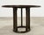 McGuire Midcentury Organic Modern Round Oak Rattan Dining Table For Sale - Image 13 of 15