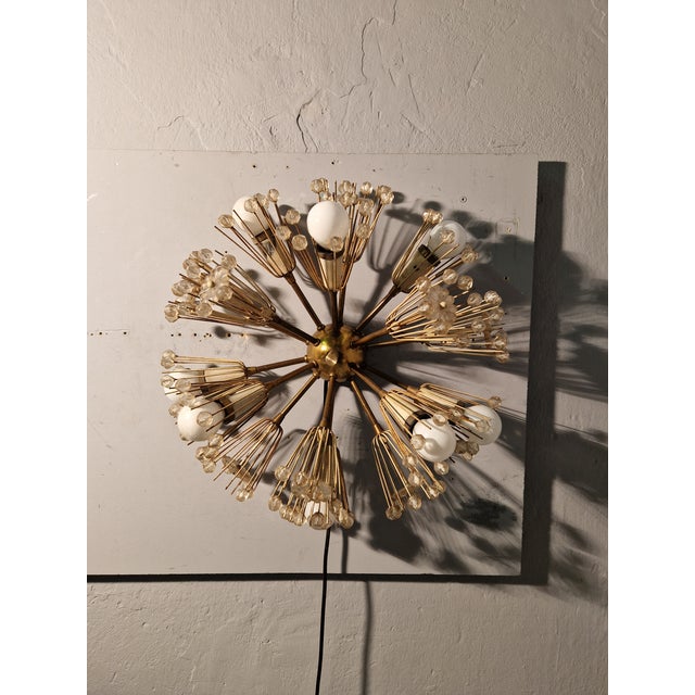 Sputnik Wall Lamps by Emil Stejnar for Rupert Nikoll, Austria, 1960s, Set of 2, in Very Good conditions. Designed 1960 to...