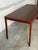 Elegant Rosewood Executive Writing Desk With Single Drawer Danish Mid-Century Modern 1960s For Sale - Image 10 of 11
