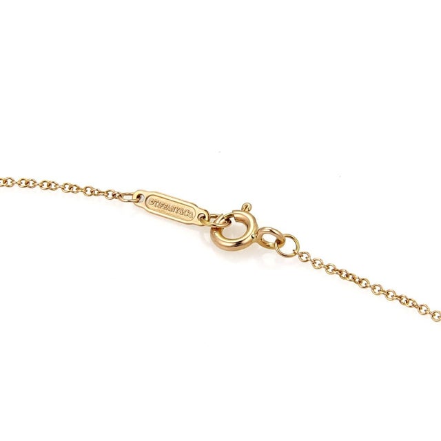 Tiffany and Co. Tiffany & Co. Metro Diamond Cross Pendant Necklace in 18k Rose Gold For Sale - Image 4 of 6