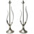 1970s Tulip Table Lamps by Laurel Lucite Chrome - A Pair For Sale - Image 5 of 12