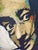 Huge 4’x3’ Artist Amy Burkman (From Tig Notaro Shows) Painting of Salvador Dali Large For Sale - Image 12 of 12