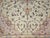 Persian Tabriz Rug, Hand-Knotted Wool & Silk, Fine Floral Pattern, Ivory & Pink, 7x10 For Sale - Image 11 of 15