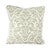 Kravet Couture Ikat Damask in Dove With Self-Welt Pillow Cover For Sale In Portland, OR - Image 6 of 6